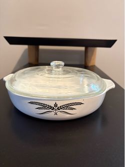 Vintage Anchor Hocking casserole dish