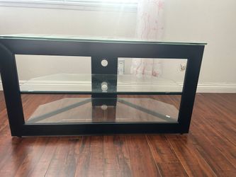 Black Entertainment TV Stand