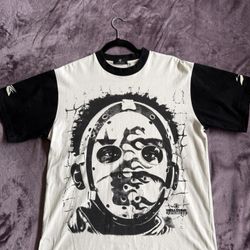 Hellstar “Paid 2 Paradise 777” Helmet Graphic T-Shirt