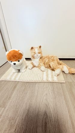 Joy for All Companion Cat (orange tabby)/     Animatronic Puppy