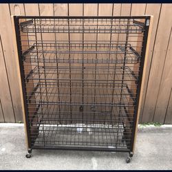 5 Tier Shelving Unit Or Shelving Unit With Wheels