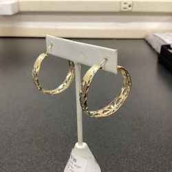 14kt Hoop Earrings