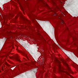 High Waisted Underwire With Garter Belt