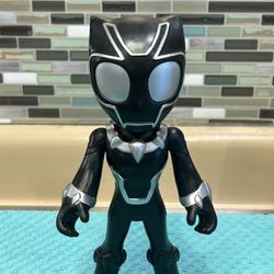 Marvel Spidey and His Amazing Friends Supersized Black Panther action figure. 9”