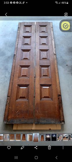 FREE Solid wood oak panels