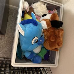Assortment Of Lightly Used Small Dog toys