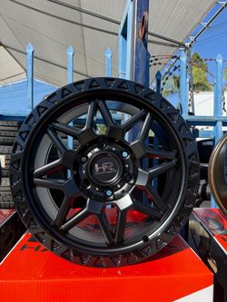 Rims set of #4 HARDROCK MODEL H105 17X8.50 OFFSET 25 MM βPICKUP PRICE