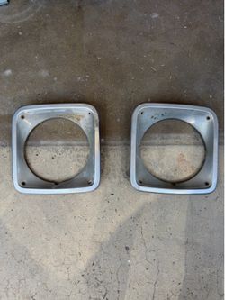 Headlight Bezels left and right for 1(contact info removed) Chevrolet C10 original