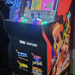 X-Men Vs Street Fighter Arcade1up Cabinet With Over 15,000 Video Games 