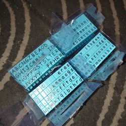 Clickable Alphabet Letter Rubber Stamps Arts/Crafts Teacher School 