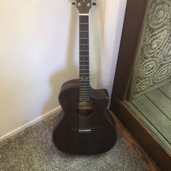 Orange Wood Guitar Originally 300 (bag Included) 
