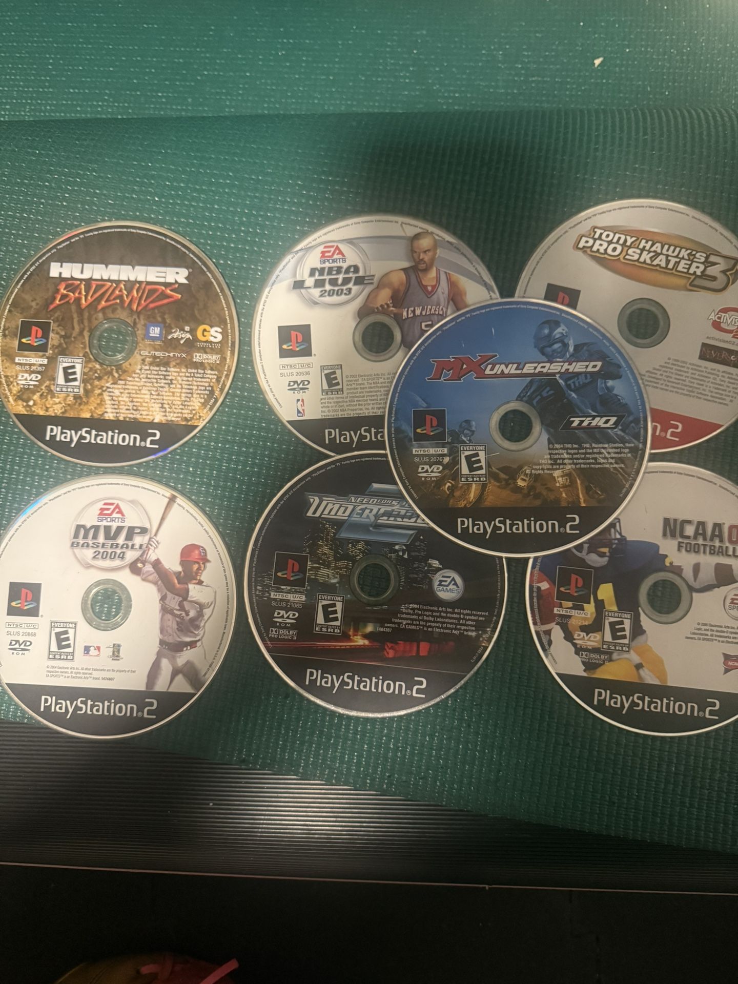 PS2 VIDEO GAMES