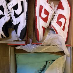 Nike Dunks & Limited Edition Timberland’s