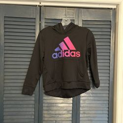 children’s black Adidas hoodie 