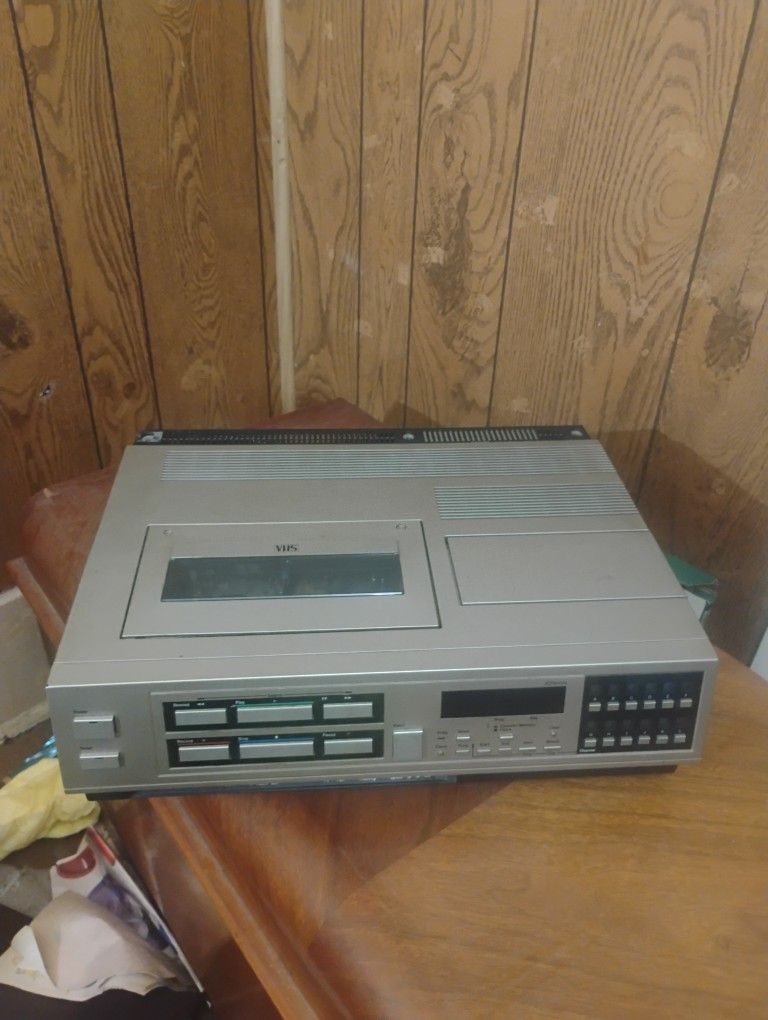 Vintage VHS Player