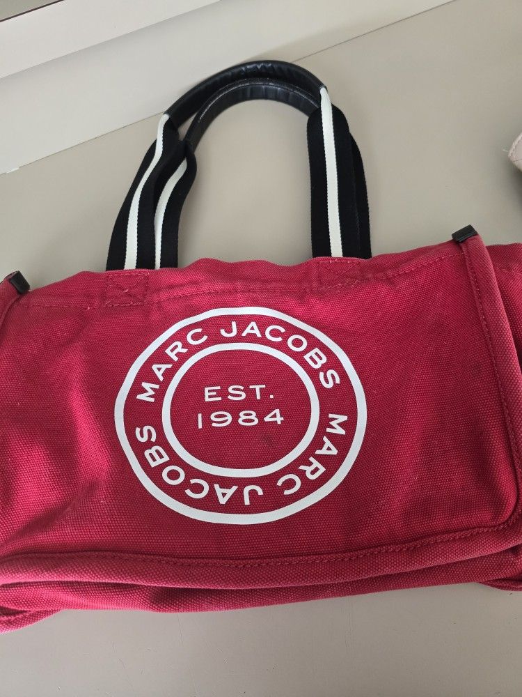 Authentic Marc Jacobs Canvas Tote Bag