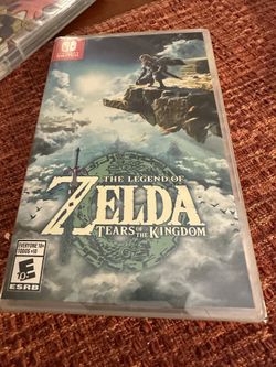 Zelda Tears of the Kindom Nintendo game