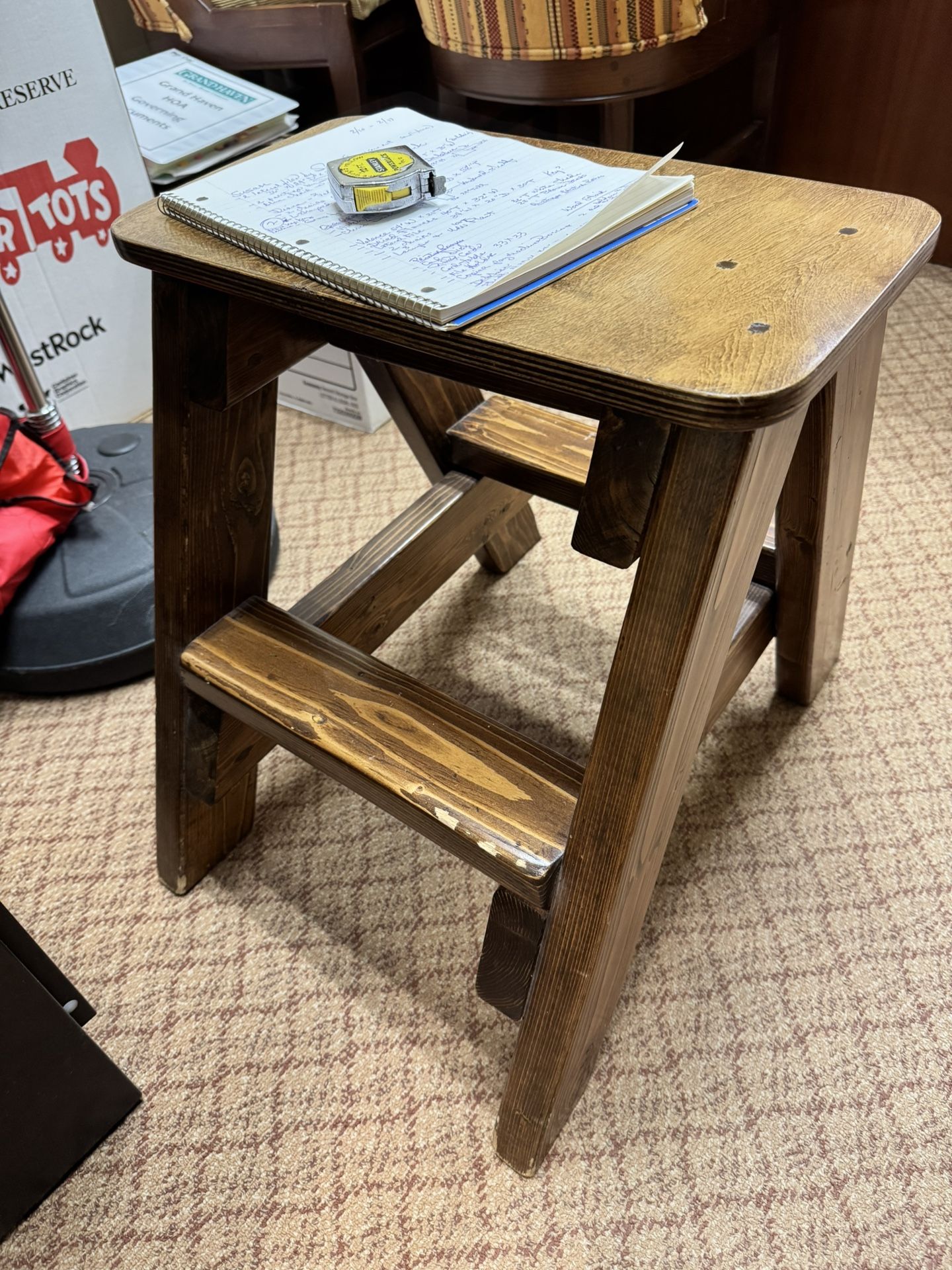 Wooden Step Stool
