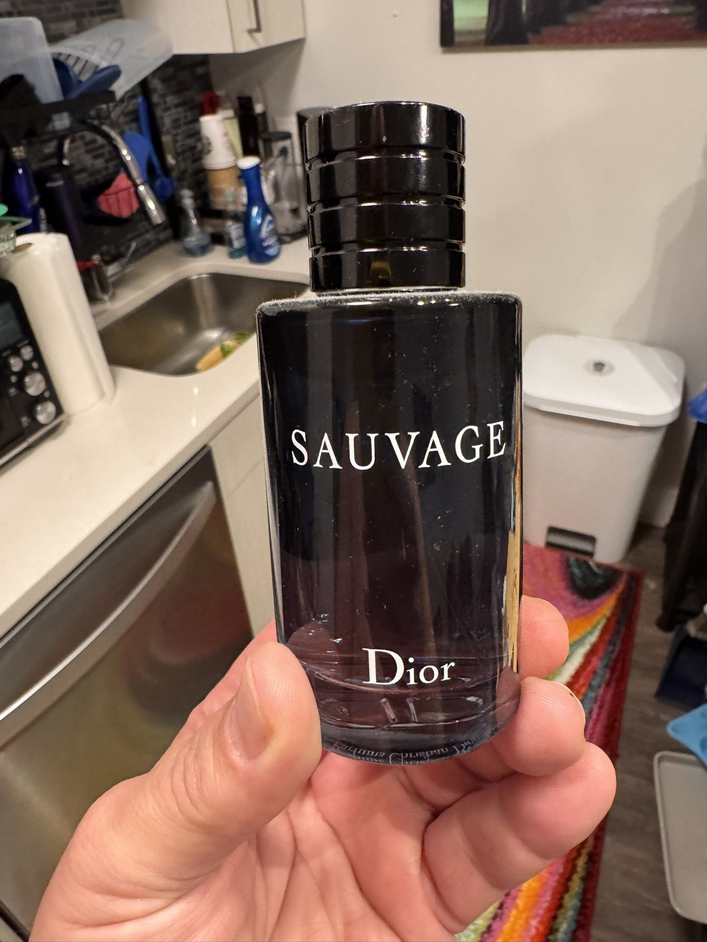 Practically Unopened Bottle Of Men’s Dior Sauvage (Not A Knock Off)