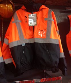 Class 3 High Visibility Safety Jacket with Removable Fleece