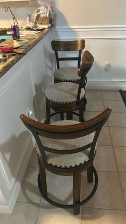 Ashley swivel chairs Counter