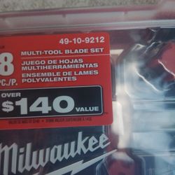 Milwaukee 49-10-9212 8 Piece Blades