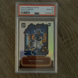 2024 Panini Donruss Optic - Uptowns Malik Nabers #6 (RC)