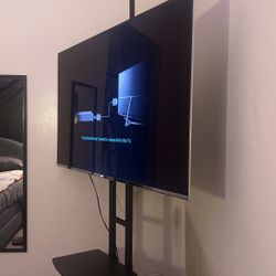 60” 4k Samsung TV With Tv Mount Included