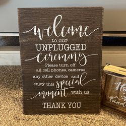 Wedding Sign