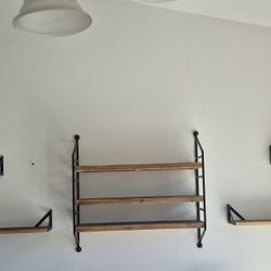 5 Matching Shelves