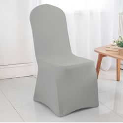 Banquet Spandex Chair Covers- Silver