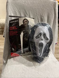 Ghost face costume child 14-16 + voice changer