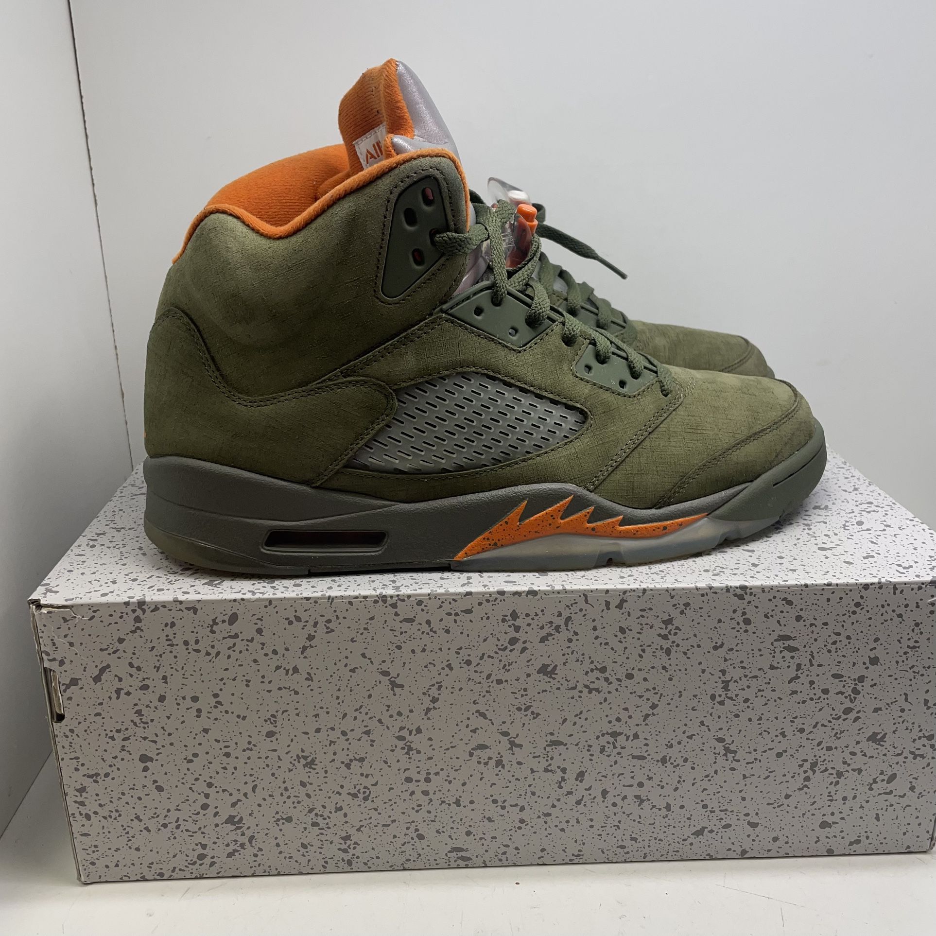 Jordan Retro 5 Olive Shoes 197847/11