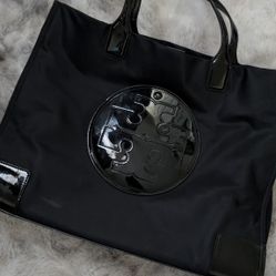 TORY BURCH ELLA PATENT TOTE BAG