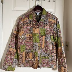 Anna and Frank Silk Quilted Lightweight Jacket