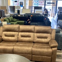 Brown Recliner Couch
