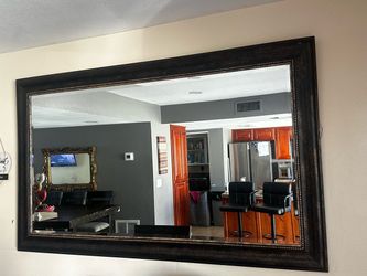 Large Mirror Approx. 75.5" W × 44.5" H