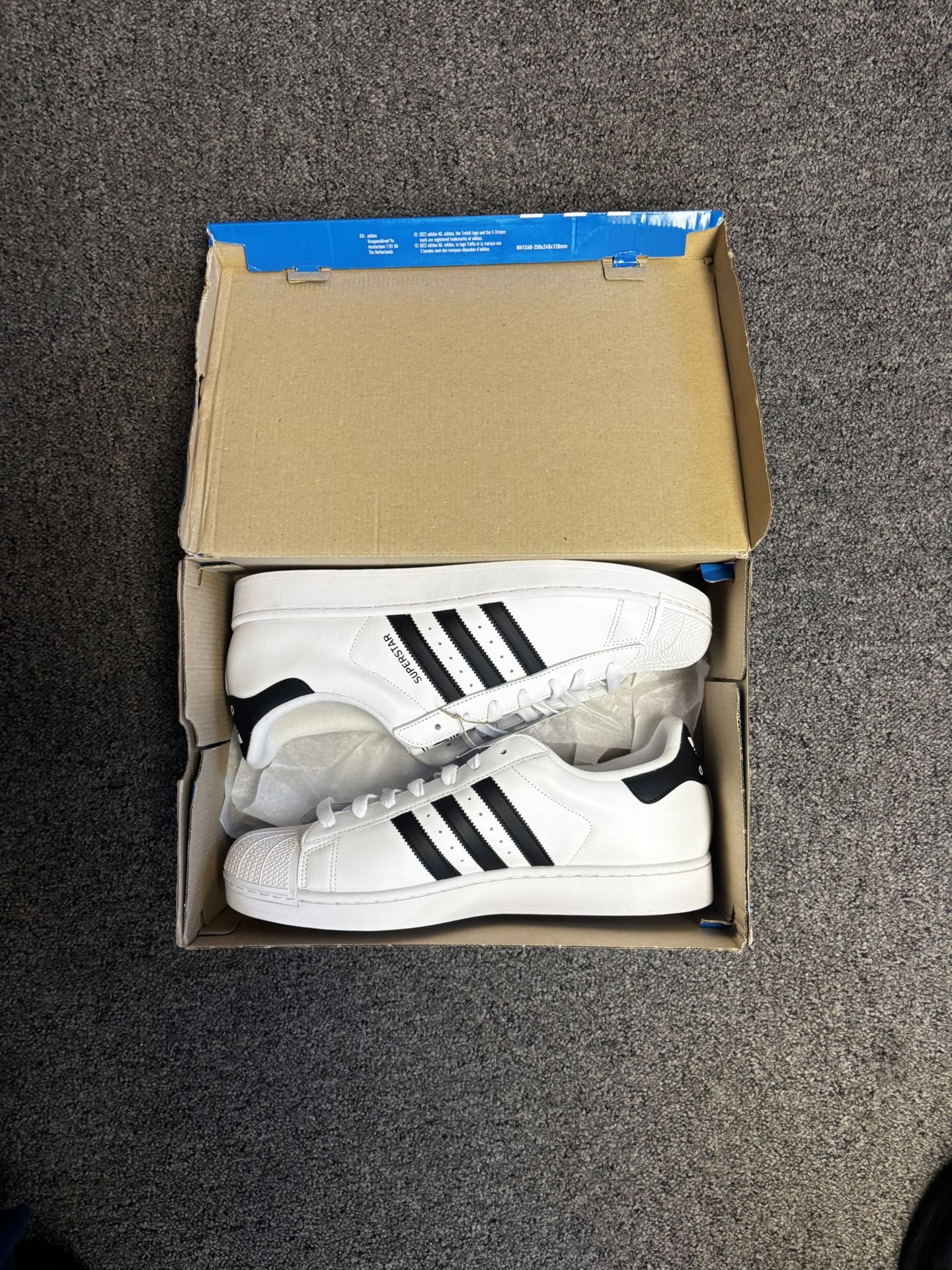 adidas Originals Superstar II Patent Size 14