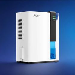PORTABLE DEHUMIDIFIER, 88 OZ Water Tank, (Up To 650 Sq.ft) Dehumidifier