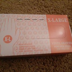 Brand New Soft Vinyl Gloves