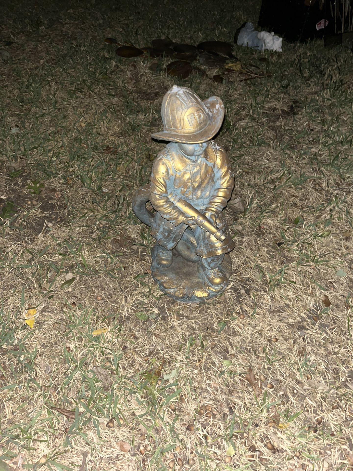 Fireman Statue