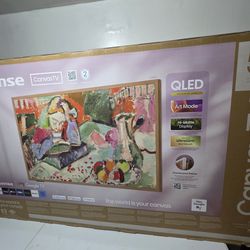 Hisense 55-Inch Class QLED 4K S7N CanvasTV