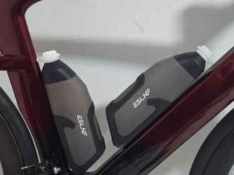 2 Sets Aero Bike Water Bottles + Cages – $40