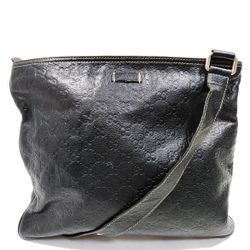 Gucci Black Leather Shoulder Bag 