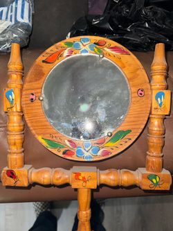 Small Mexican style mirror for your Dresser