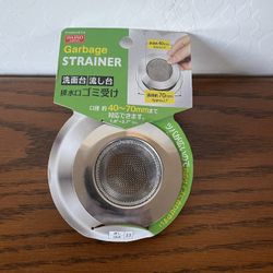 Daiso Garbage Strainer 40-70mm/1.6-2.7" dia