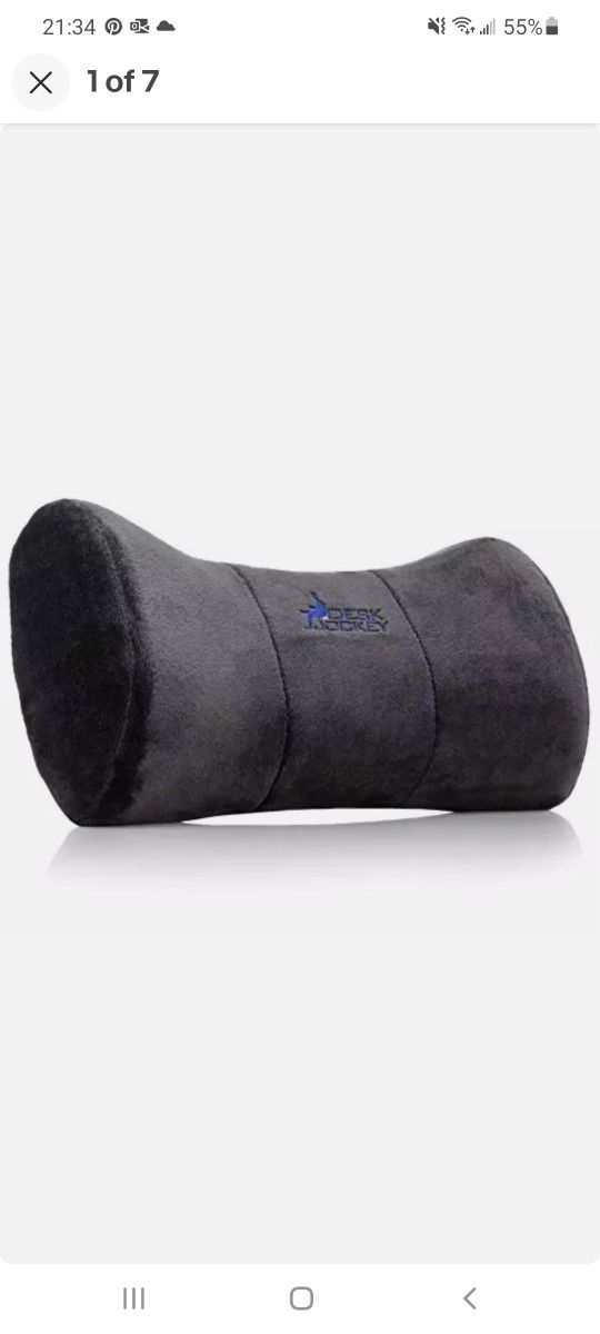 Neck Pillow Headrest Support Cushion - Clinical Grade for Chairs, Recliners,