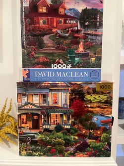 Set of 2 Jigsaw puzzles