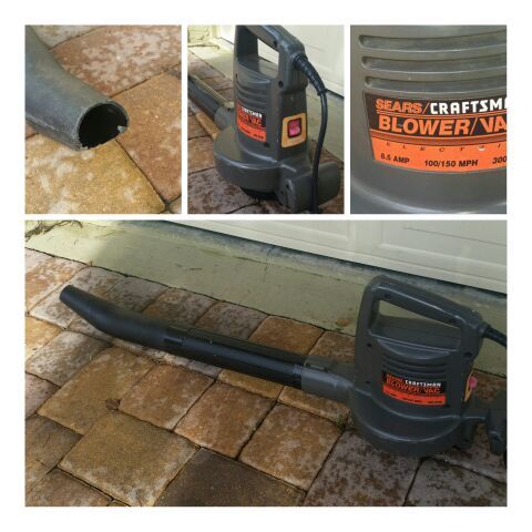 Sears Craftsman Blower Vacuum electric 8.5 amp
