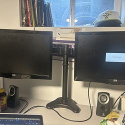 Computer Monitors And Stand 